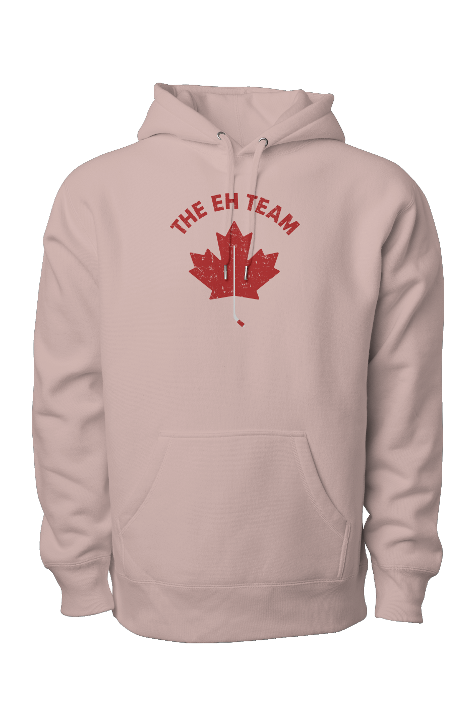 The Eh Team Legend Heavyweight Hoodie Pink | Barn Garb Hockey Threads