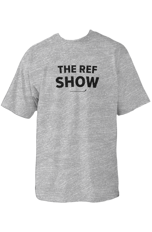 The Ref Show 90s Throwback Tee Grey | Barn Garb Hockey Threads