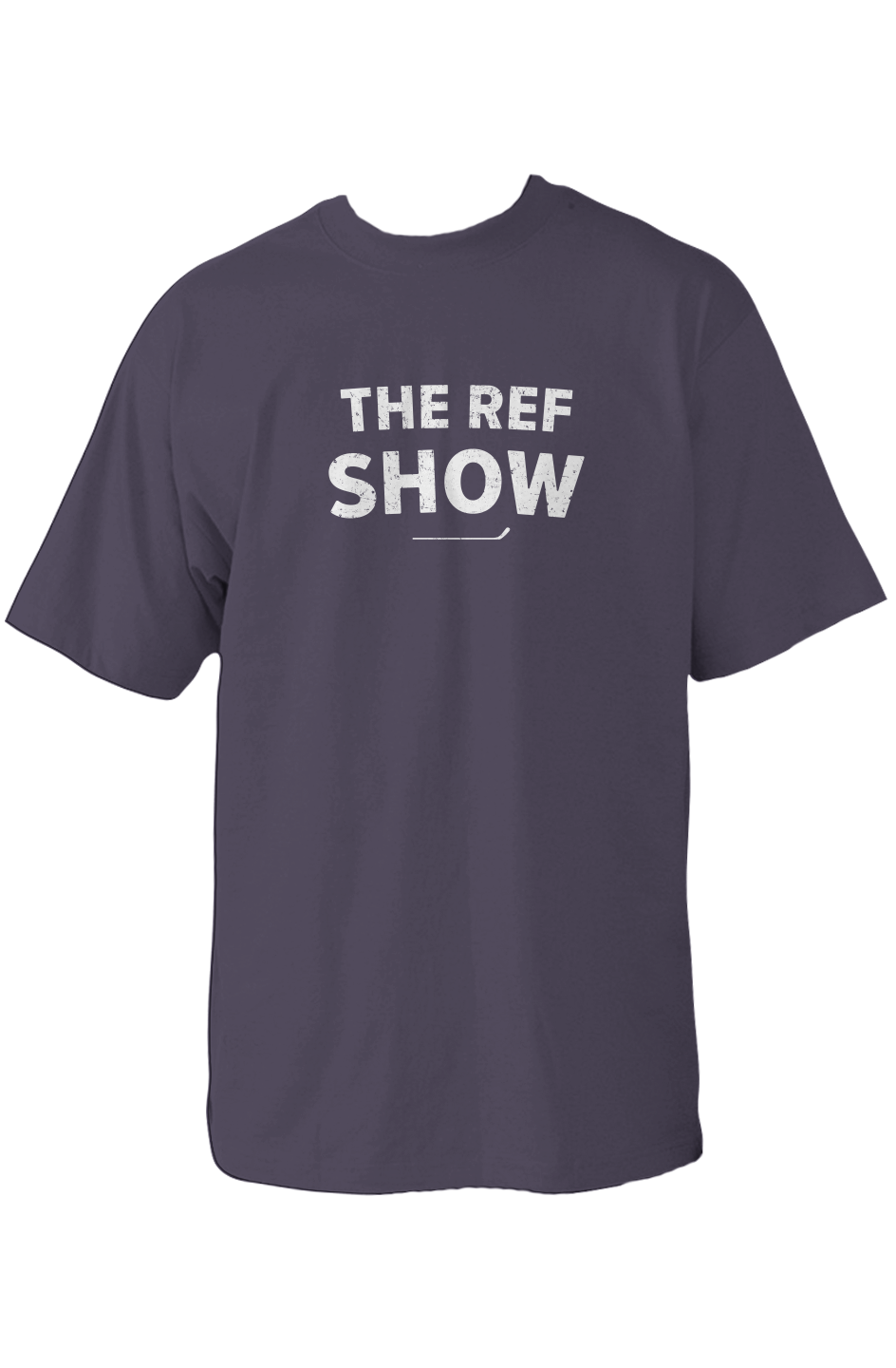The Ref Show 90s Throwback Tee Navy Blue | Barn Garb Hockey Threads