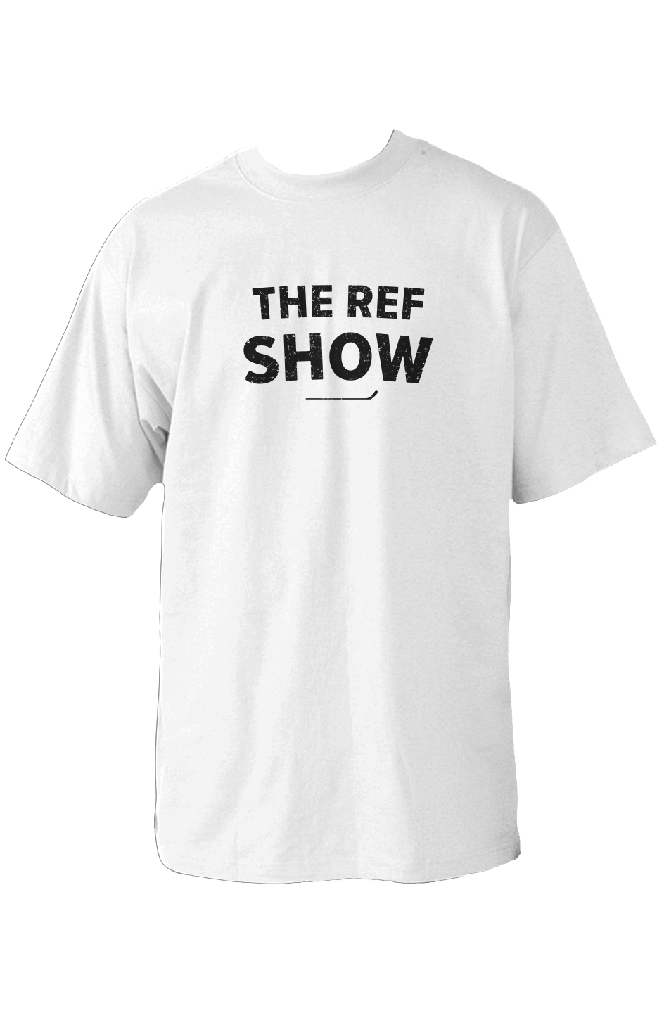 The Ref Show 90s Throwback Tee White | Barn Garb Hockey Threads
