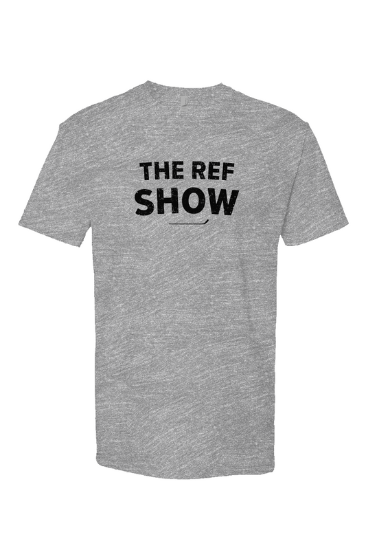 The Ref Show Breakaway Performance Tee Grey | Barn Garb Hockey Threads
