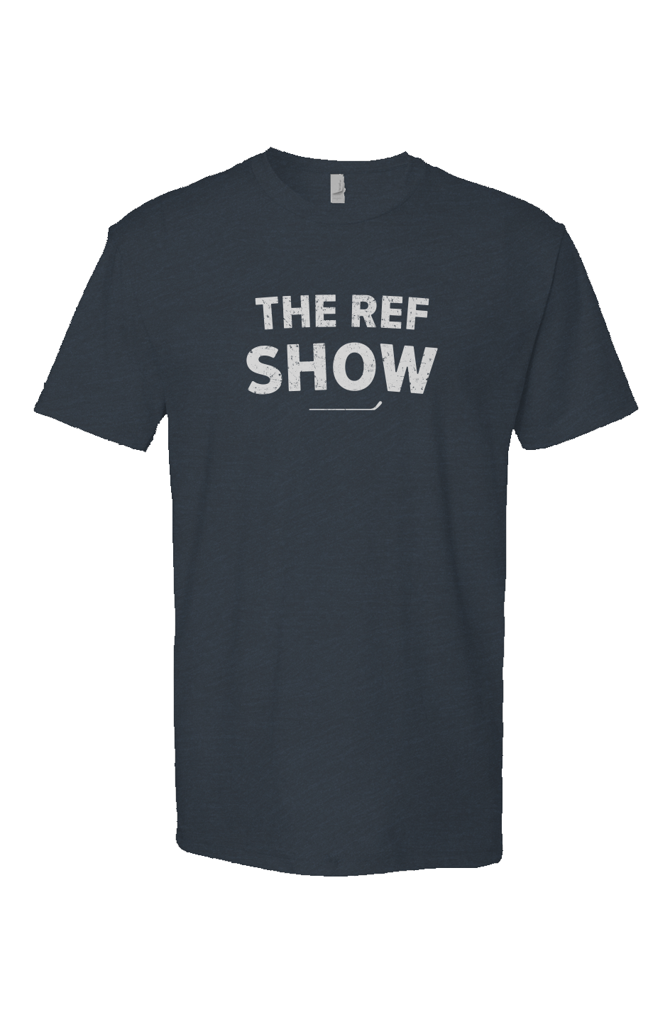 The Ref Show Breakaway Performance Tee Navy Blue | Barn Garb Hockey Threads