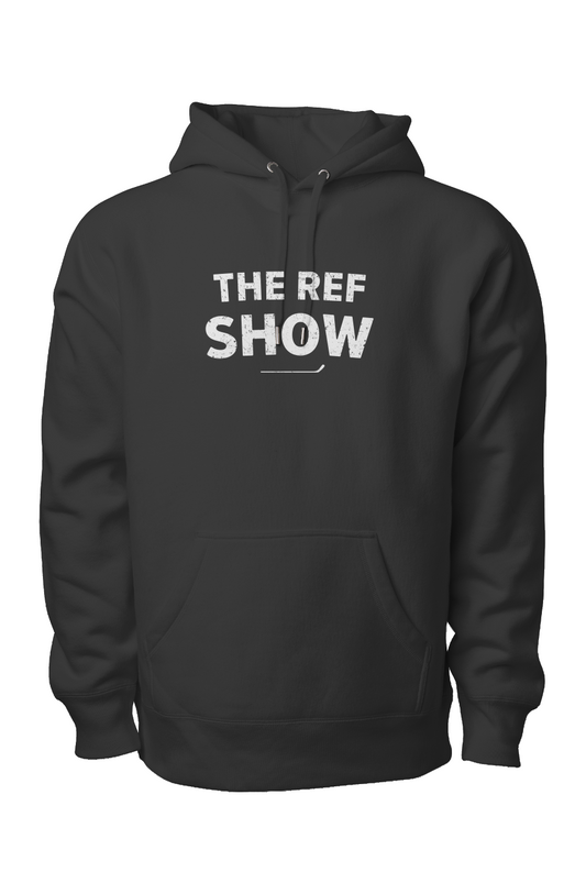 The Ref Show Legend Heavyweight Hoodie Black | Barn Garb Hockey Threads