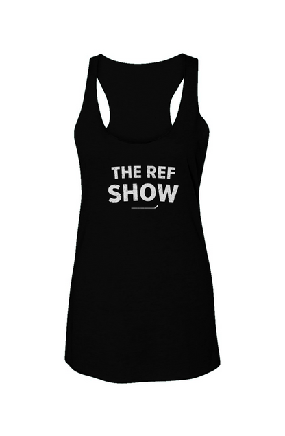 The Ref Show Racerback Barn Tank Black | Barn Garb Hockey Threads
