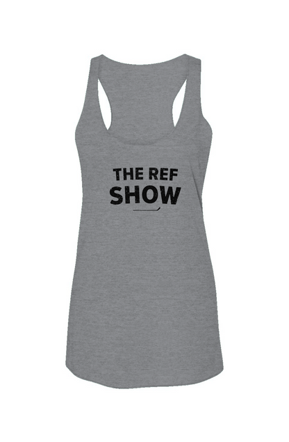 The Ref Show Racerback Barn Tank Grey | Barn Garb Hockey Threads