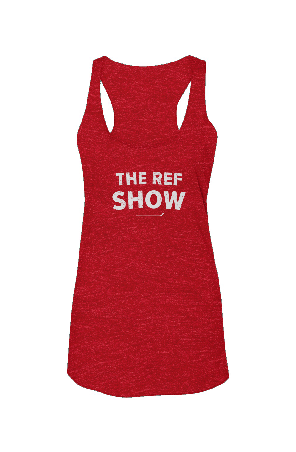 The Ref Show Racerback Barn Tank Red | Barn Garb Hockey Threads