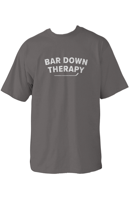 Therapy 90s Throwback Tee Charcoal | Barn Garb Hockey Threads