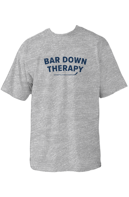 Therapy 90s Throwback Tee Grey | Barn Garb Hockey Threads