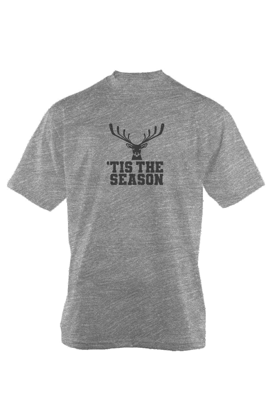 'Tis the Season 90s Throwback Tee Grey | Barn Garb Hockey Threads