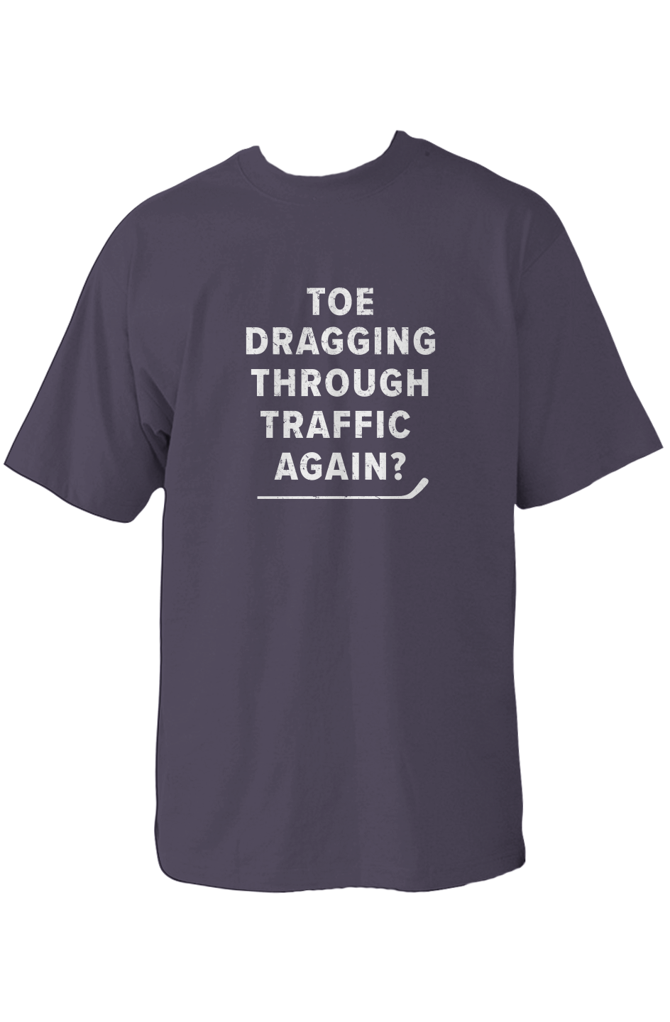 Traffic 90s Throwback Tee Navy Blue | Barn Garb Hockey Threads
