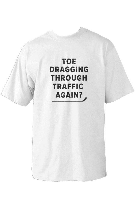 Traffic 90s Throwback Tee White | Barn Garb Hockey Threads