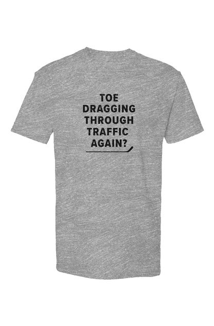 Traffic Breakaway Performance Tee Grey | Barn Garb Hockey Threads