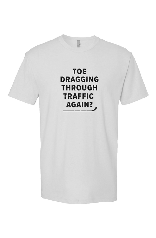 Traffic Breakaway Performance Tee White | Barn Garb Hockey Threads