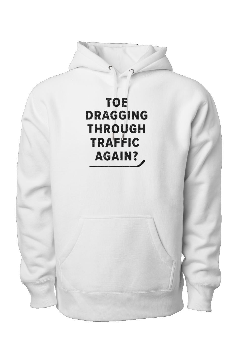 Traffic Legend Heavyweight Hoodie White | Barn Garb Hockey Threads