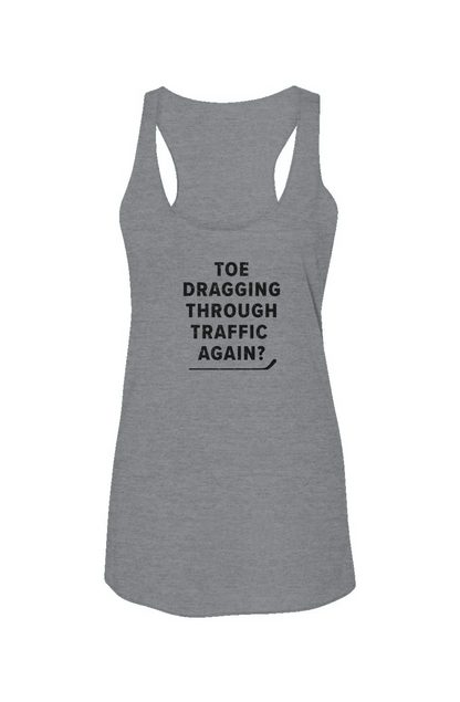 Traffic Racerback Barn Tank Grey | Barn Garb Hockey Threads