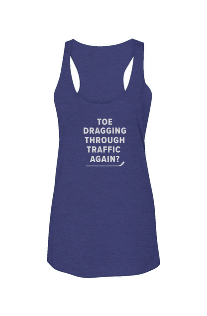 Traffic Racerback Barn Tank Navy Blue | Barn Garb Hockey Threads