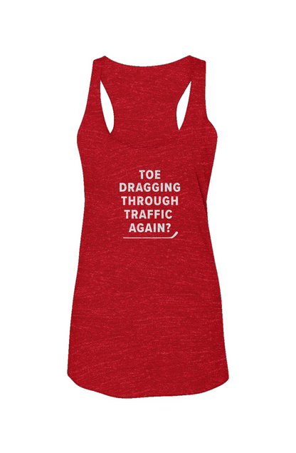 Traffic Racerback Barn Tank Red | Barn Garb Hockey Threads