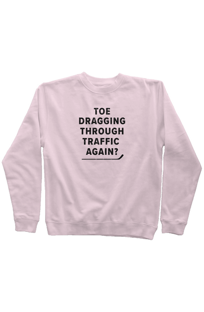 Traffic Rinkside Crewneck Sweatshirt Ponk | Barn Garb Hockey Threads