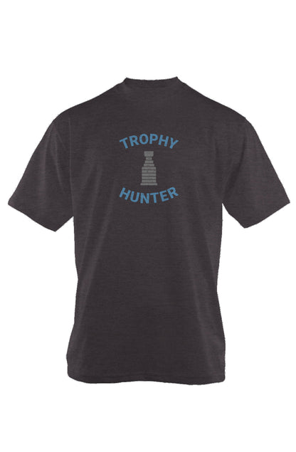Trophy Hunter 90s Throwback Oversized Heavyweight Tee Charcoal | Barn Garb Hockey Threads
