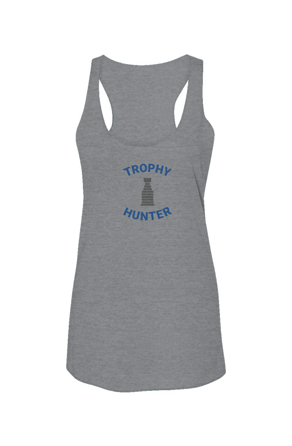 Trophy Hunter Racerback Barn Tank Grey | Barn Garb Hockey Threads