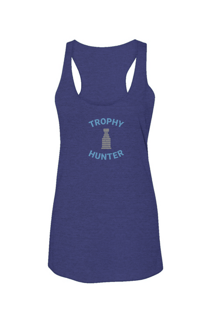 Trophy Hunter Racerback Barn Tank Navy Blue | Barn Garb Hockey Threads