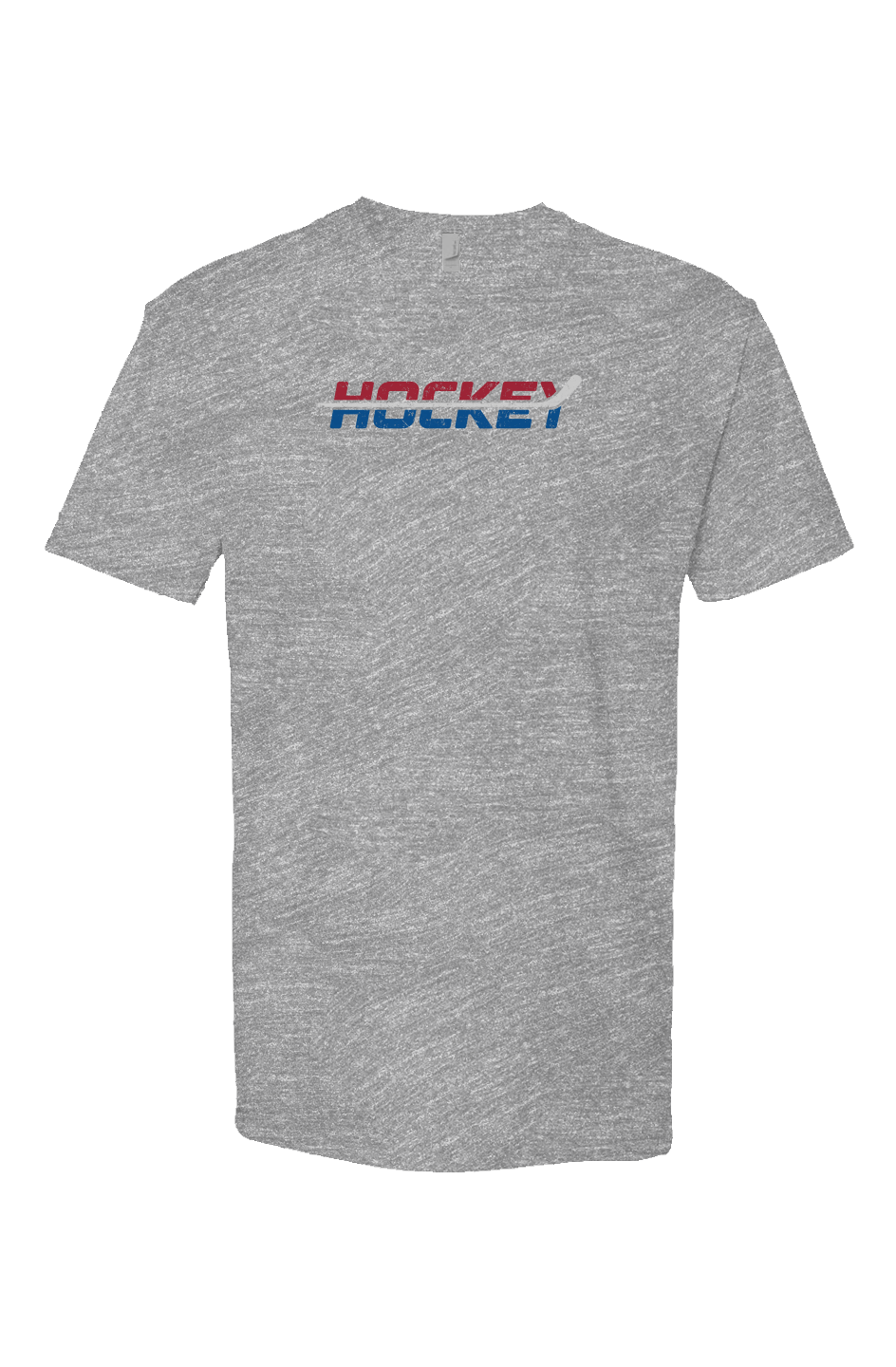USA Patriotic Hockey Breakaway Performance Tee Grey | Barn Garb Hockey Threads