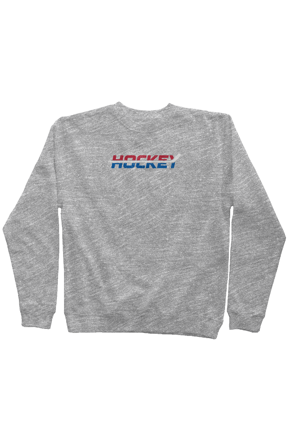 USA Patriotic Hockey Rinkside Crewneck Sweatshirt  | Barn Garb Hockey Threadsrey