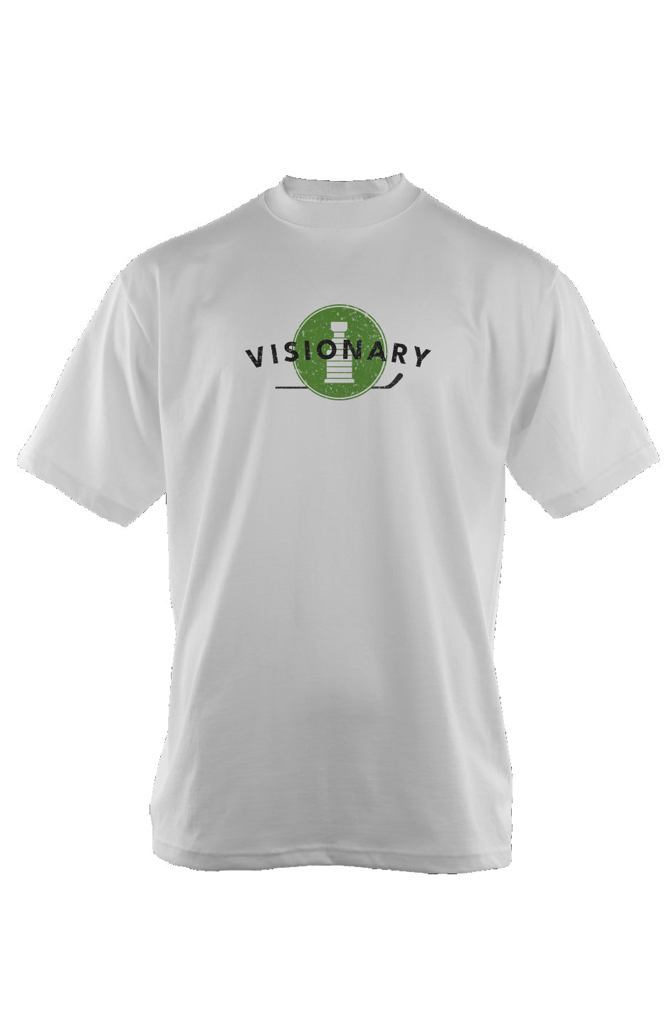 Visionary 90s Throwback Tee White | Barn Garb Hockey Threads
