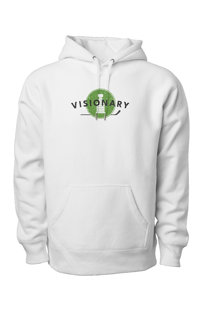 Visionary Legend Heavyweight Hoodie White | Barn Garb Hockey Threads