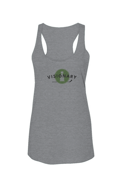 Visionary Racerback Barn Tank Grey | Barn Garb Hockey Threads