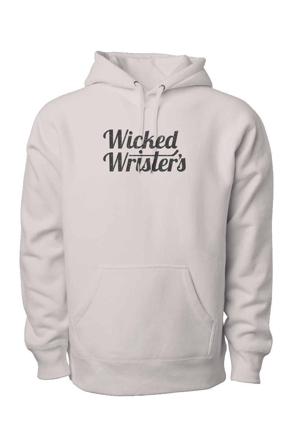 Wicked Wrister's Legend Heavyweight Cross Grain Hoodie Bone | Barn Garb Hockey Threads
