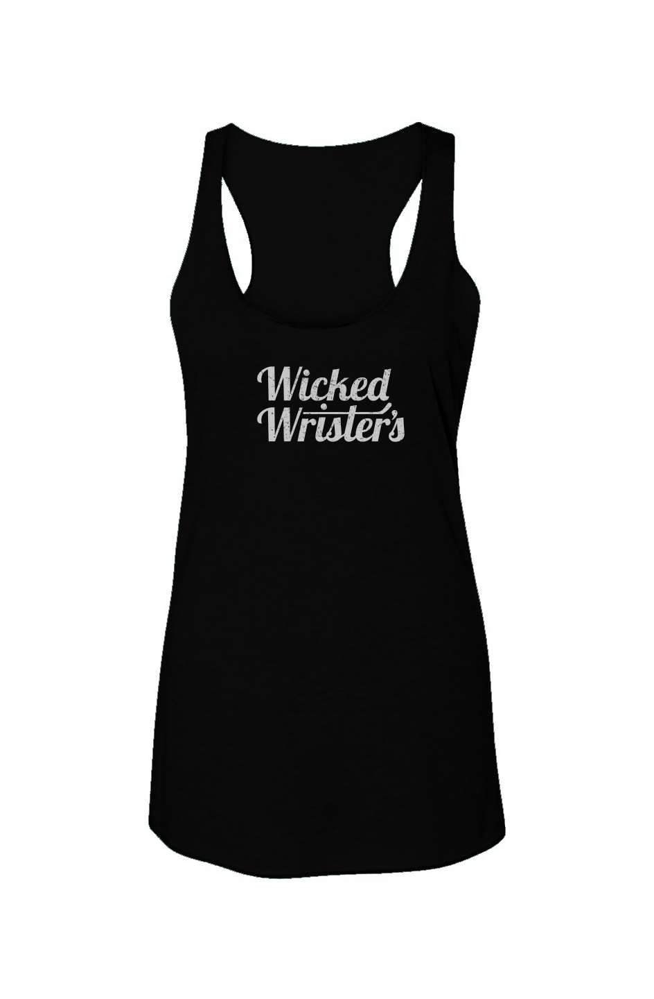Wicked Wrister's Racerback Barn Tank Black | Barn Garb Hockey Threads