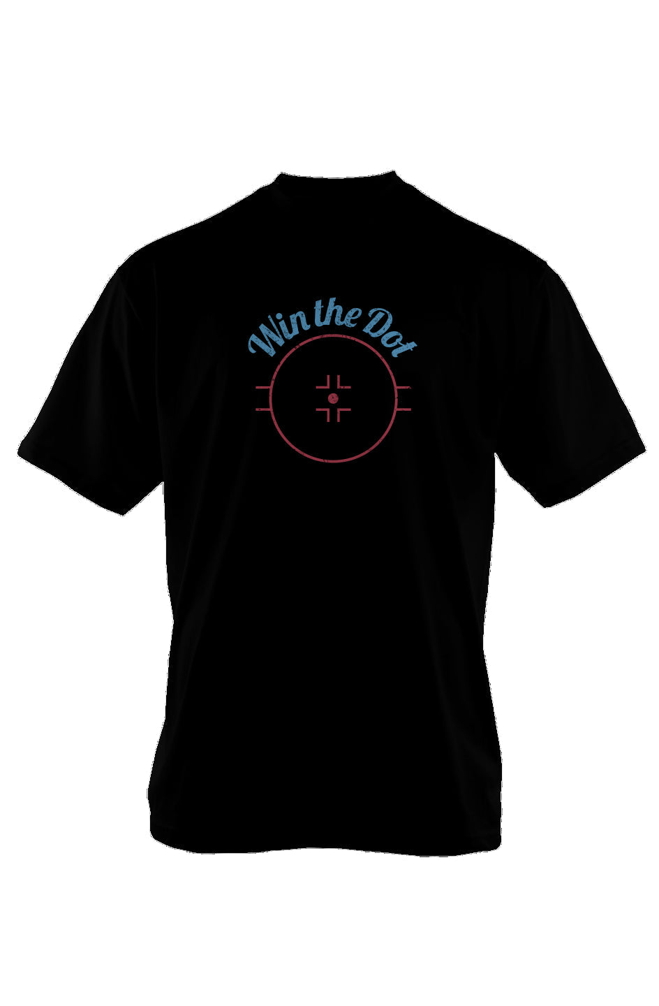 Win the Dot 90s Throwback Oversized Heavyweight Tee Black | Barn Garb Hockey Threads