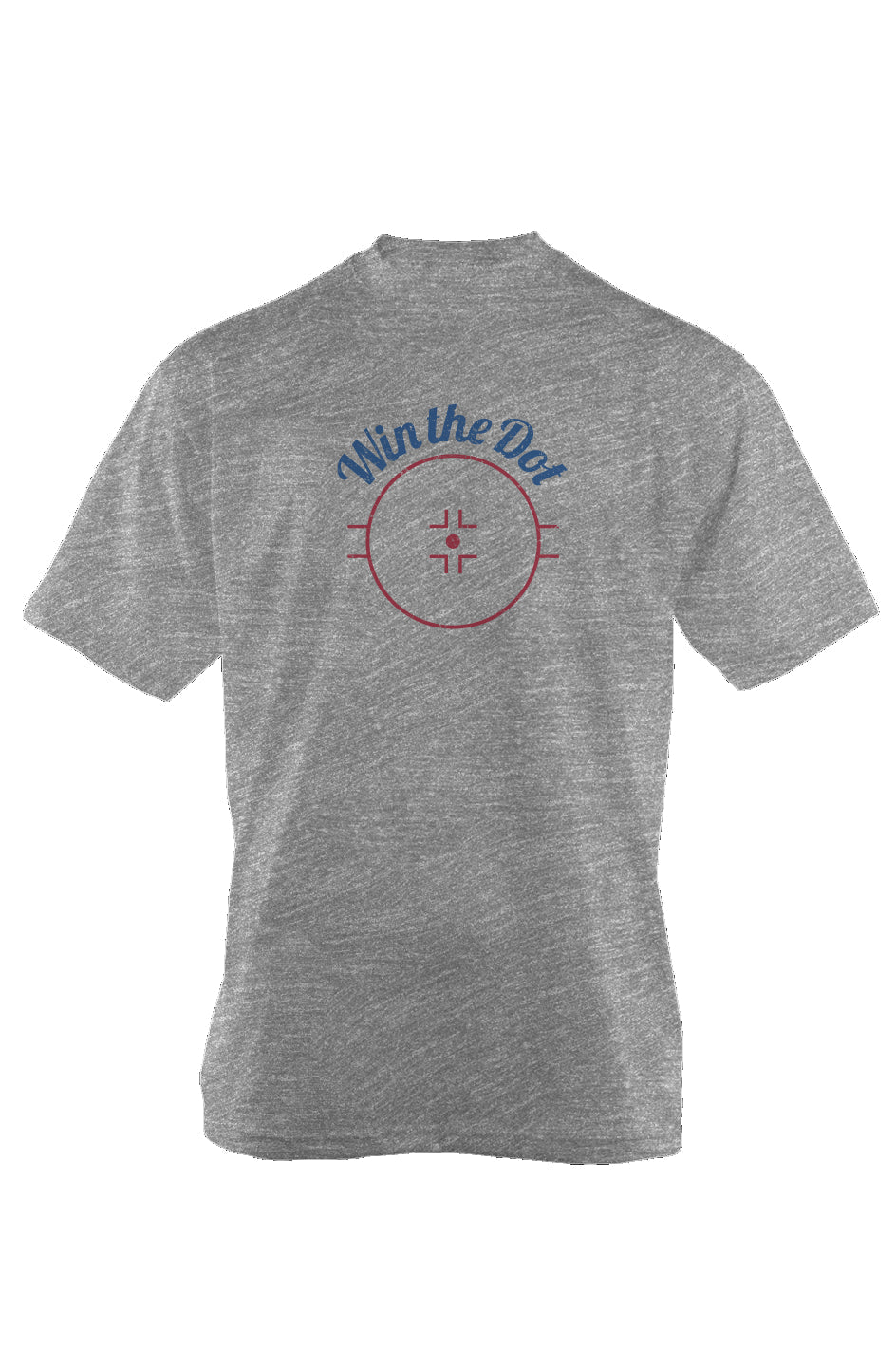 Win the Dot 90s Throwback Oversized Heavyweight Tee Grey | Barn Garb Hockey Threads