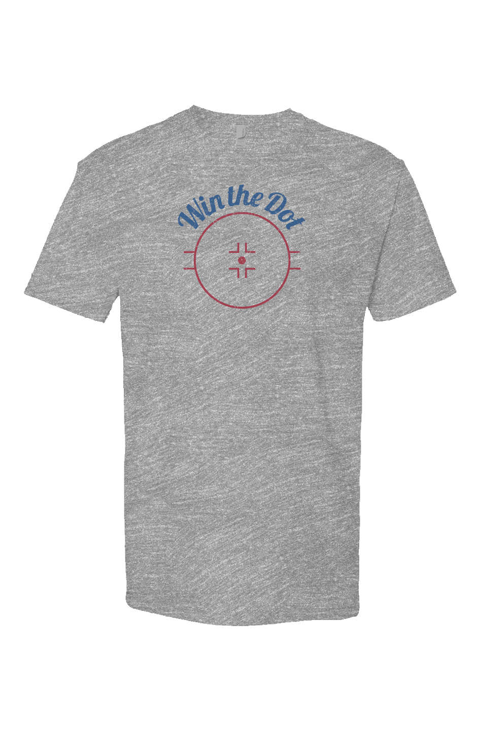 Win the Dot Breakaway Performance Tee Grey | Barn Garb Hockey Threads