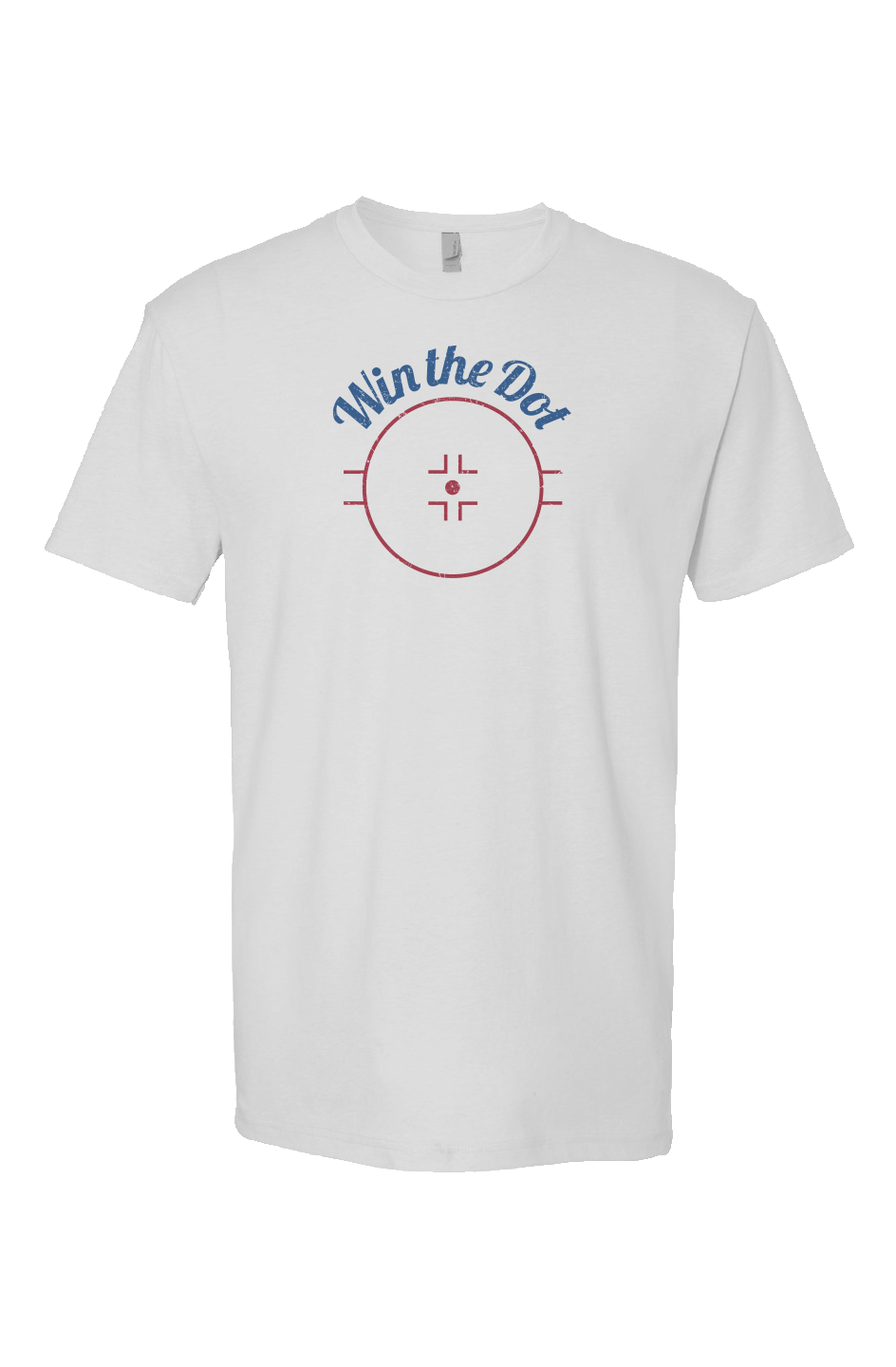 Win the Dot Breakaway Performance Tee White | Barn Garb Hockey Threads