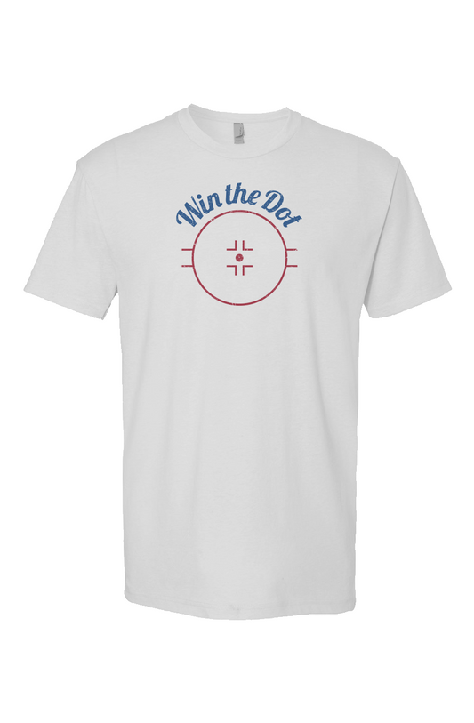 Win the Dot Breakaway Performance Tee White | Barn Garb Hockey Threads