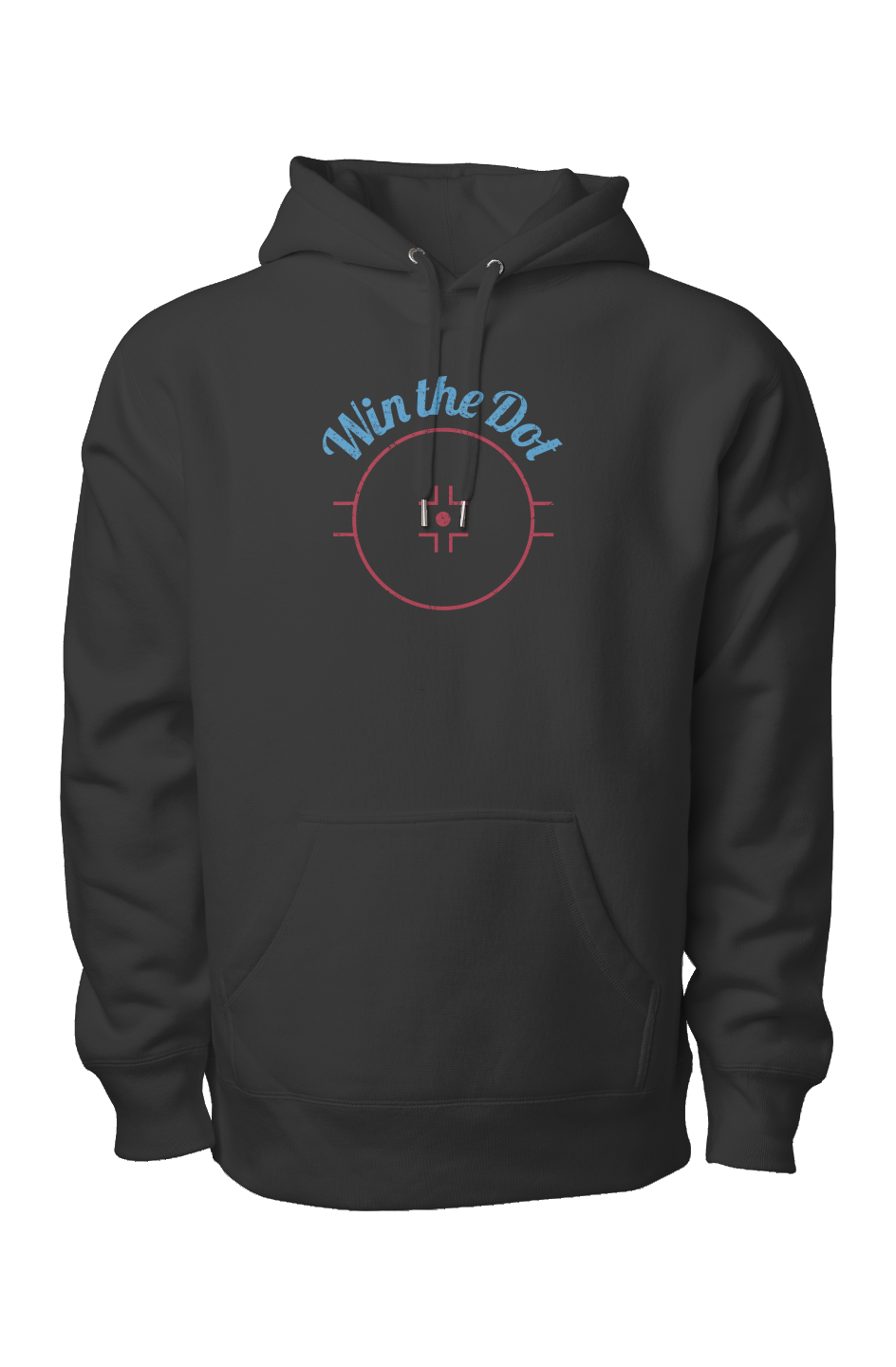 Win the Dot Legend Heavyweight Cross Grain Hoodie Black | Barn Garb Hockey Threads