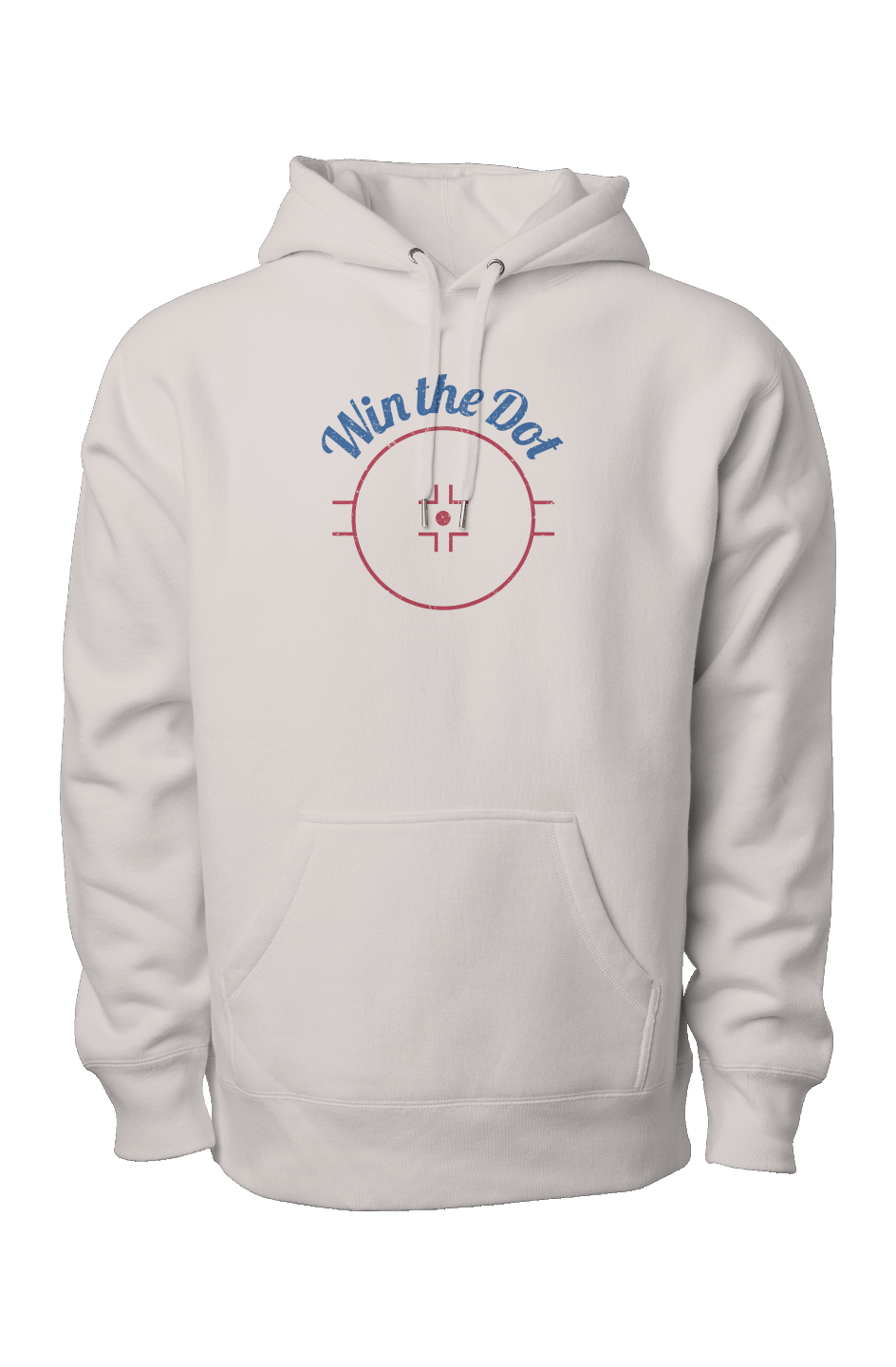 Win the Dot Legend Heavyweight Cross Grain Hoodie Bone | Barn Garb Hockey Threads