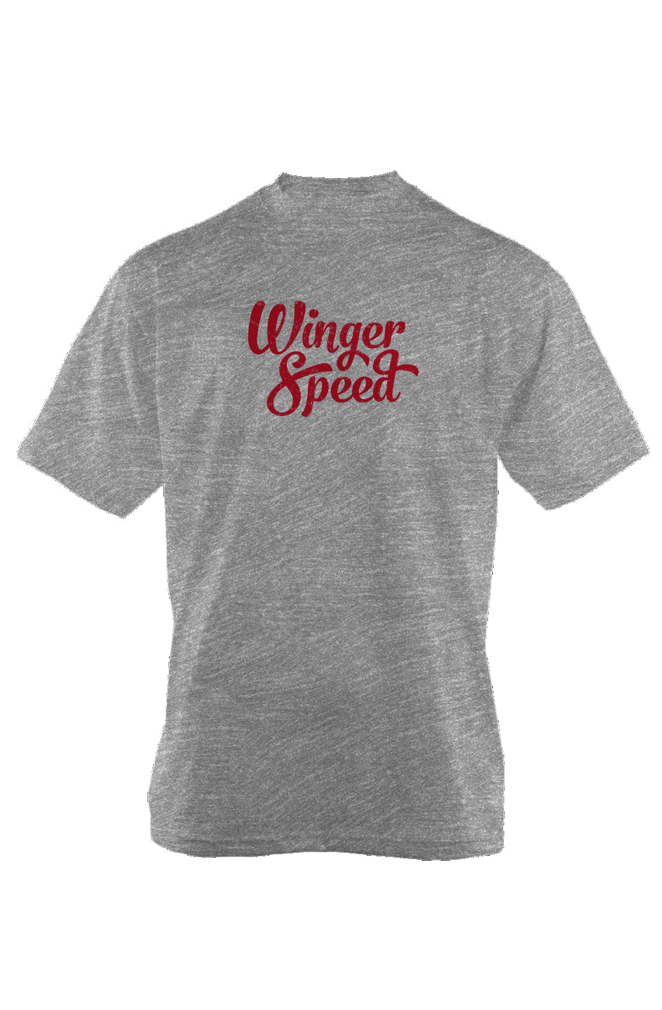 Winger Speed 90s Throwback Oversized Heavyweight Tee Grey | Barn Garb Hockey Threads