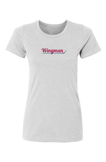 Wingman Barn Babe Tee White | Barn Garb Hockey Threads