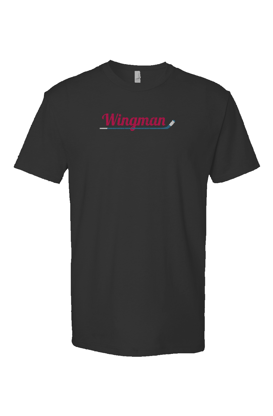 Wingman Breakaway Performance Tee Black | Barn Garb Hockey Threads