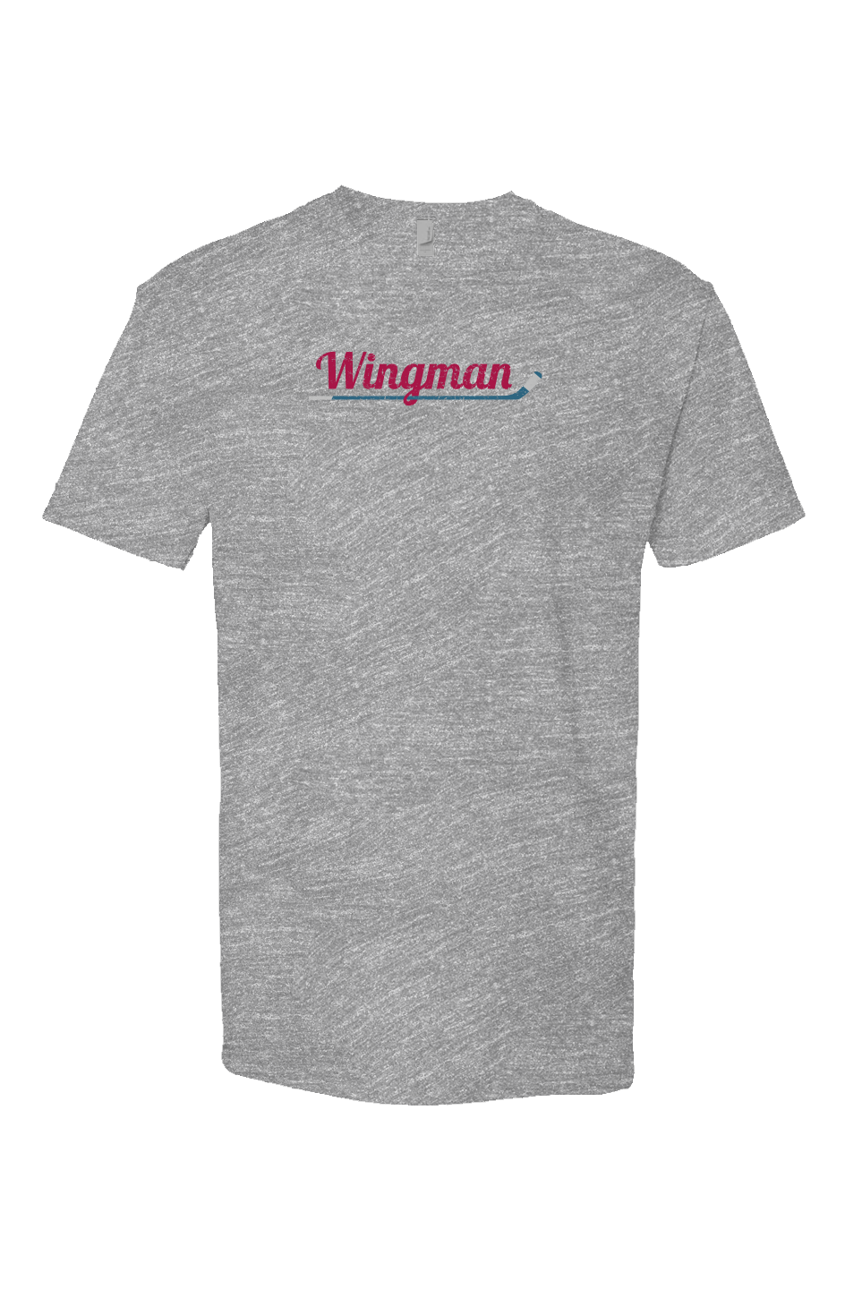 Wingman Breakaway Performance Tee Grey | Barn Garb Hockey Threads