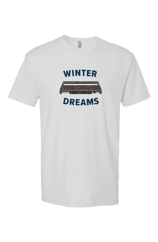 Winter Dreams Breakaway Performance Tee White | Barn Garb Hockey Threads
