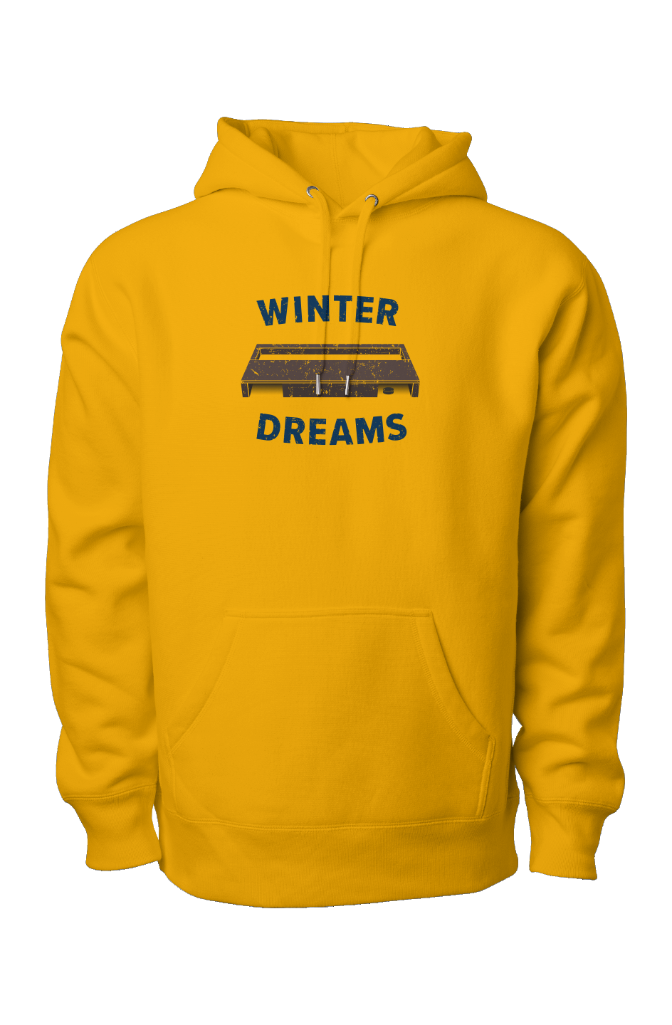 Winter Dreams Legend Heavyweight Hoodie Gold | Barn Garb Hockey Threads