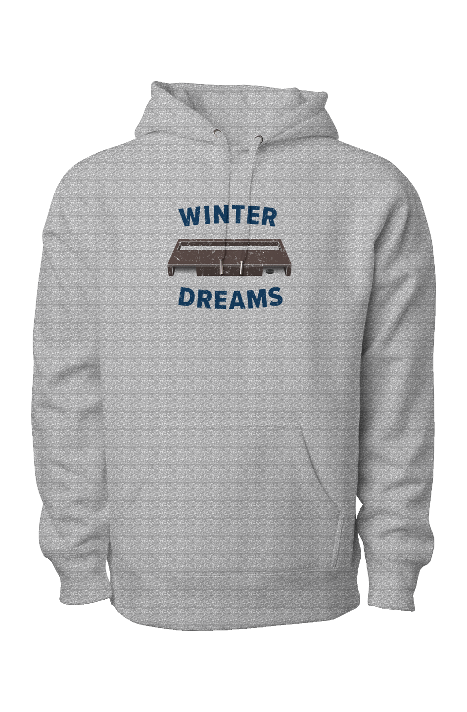 Winter Dreams Legend Heavyweight Hoodie Grey | Barn Garb Hockey Threads