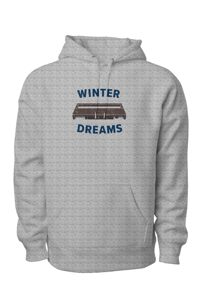 Winter Dreams Legend Heavyweight Hoodie Grey | Barn Garb Hockey Threads