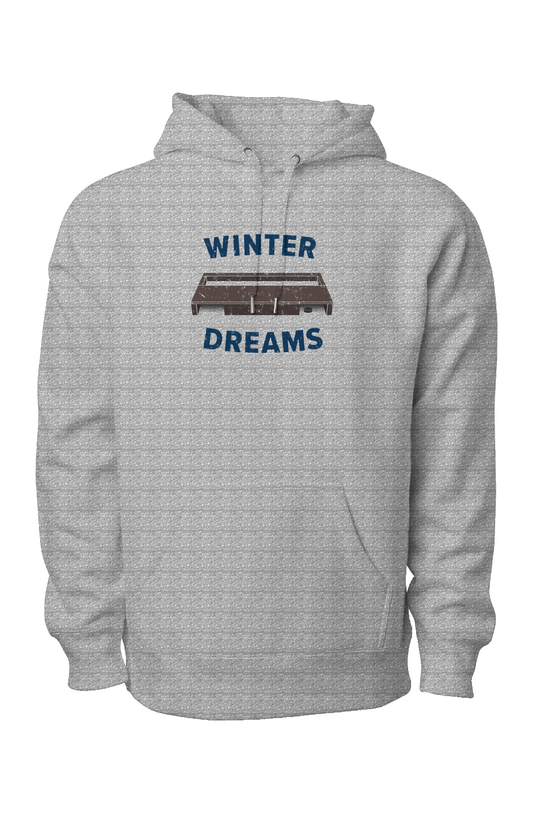 Winter Dreams Legend Heavyweight Hoodie Grey | Barn Garb Hockey Threads