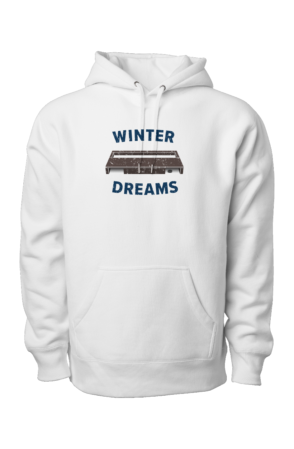 Winter Dreams Legend Heavyweight Hoodie White | Barn Garb Hockey Threads