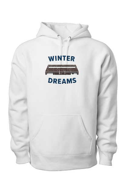 Winter Dreams Legend Heavyweight Hoodie White | Barn Garb Hockey Threads